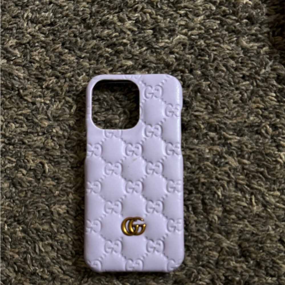 G u c c i GG Purple Phone Case